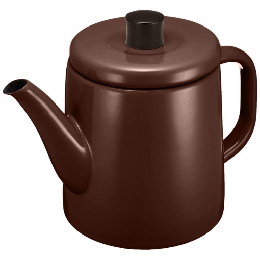노다 법랑 주전자 1.5L 브라운