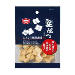 카메다제과 카타부츠 소금맛 한입사이즈 단단한 쌀떡튀김 48g