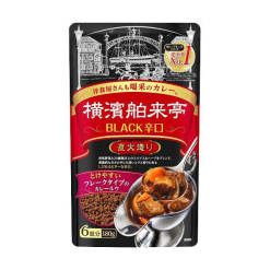 에바라 요코하마 하쿠라이테이 카레 시리얼 BLACK 매운맛 180g