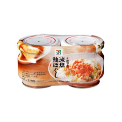 세븐일레븐 홋카이도산 아라호구시 구운 연어 순살 통조림 2개입