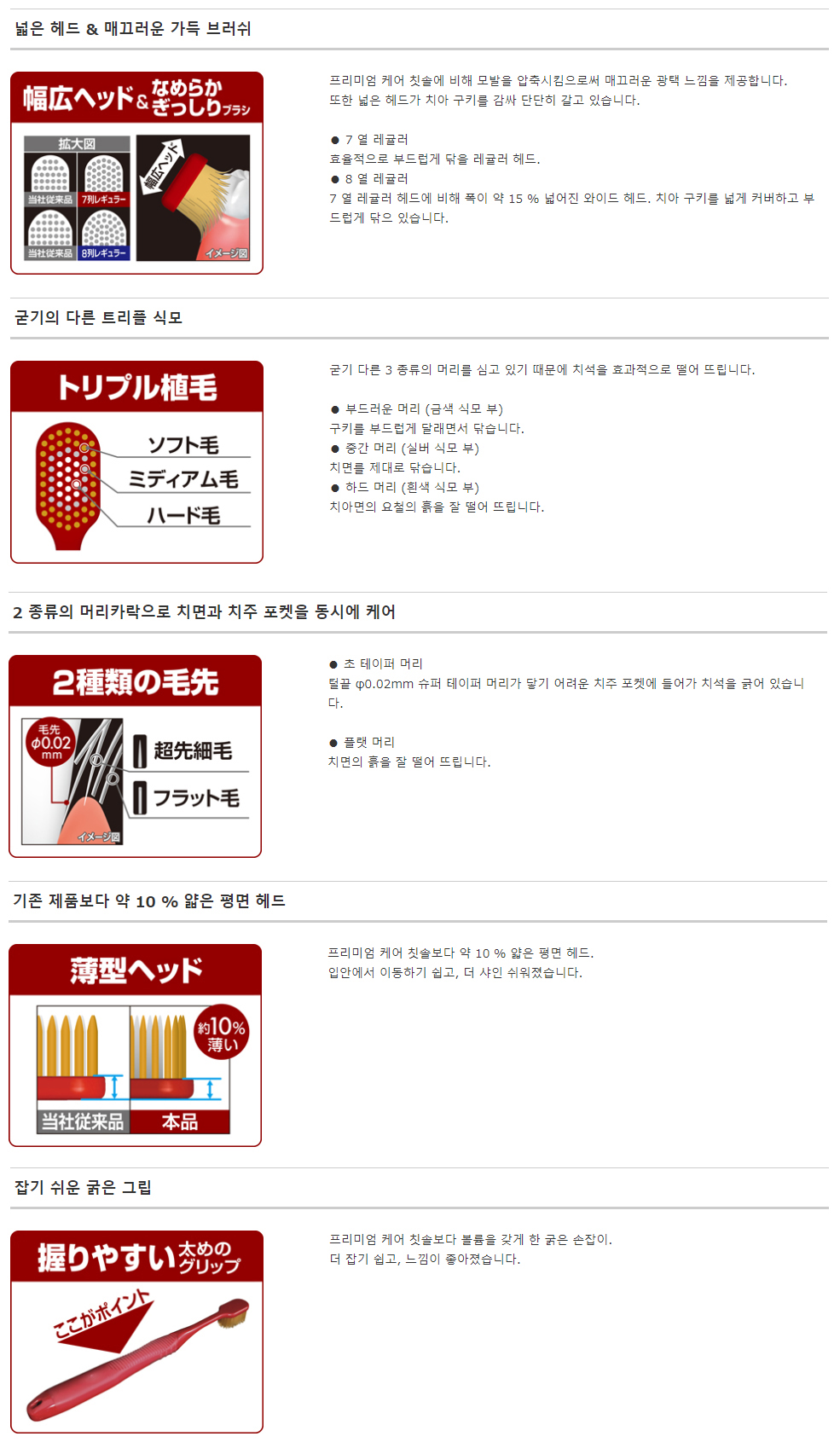 에비스 프리미엄 케어 칫솔