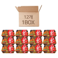 평판옥 야키소바 볶음면_컵라면 x 12개 세트
