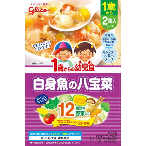 1세부터유아식흰살생선의팔보채85g×2