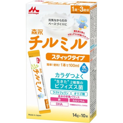 모리나가치르밀스틱타입14g×10개