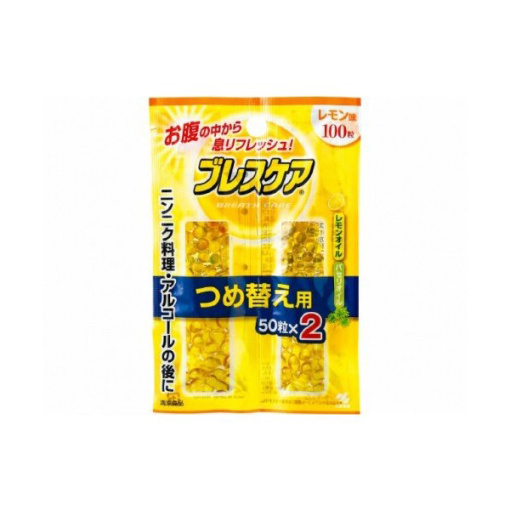 브레스케어 레몬 교체 100알