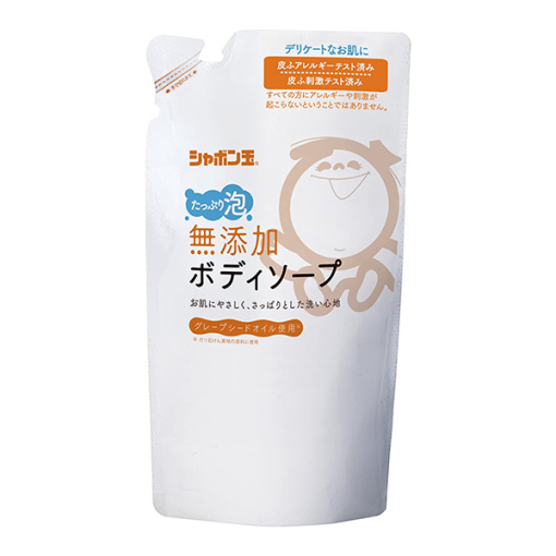 비눗방울무첨가바디샴푸듬뿍아와가에470ml