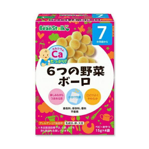 유키지루시빈스타크6가지야채볼로60g15g×4봉