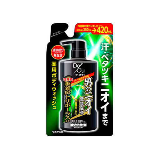 데오우 약용 cl 워시 비 멘톨 교체 420ml