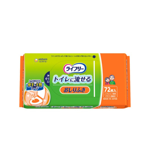 라이프리 물티슈 변기에 내릴 수 있는 72장