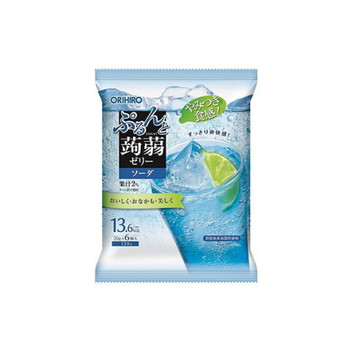 오리히로 곤약젤리 파우치 소다 봄여름 한정 6개입