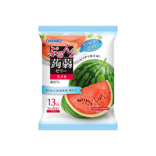 오리히로 곤약젤리 파우치 수박 6개입