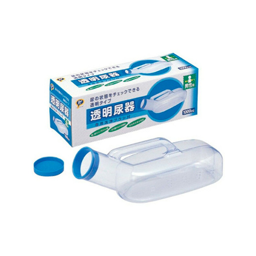 주사위 투명 요강 남성용 1 개