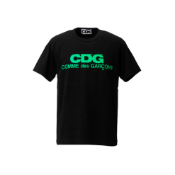 꼼데가르송 반팔티 cdg 로고 남녀공용 면100 티셔츠 일본매장 그린l