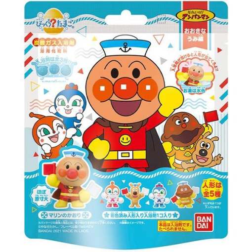 10반다이 날아라 호빵맨 바스볼 마스코트 입욕제