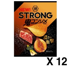 스트롱 포테이토칩 오니코 56g12개 세트