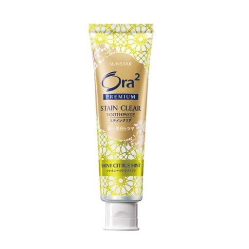 ora2오라쯔 프리미엄 스틴 클리어 치약 시트러스민트 100g