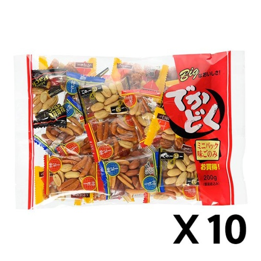 데카독 미니 p 맛 취향 200g 10개 세트