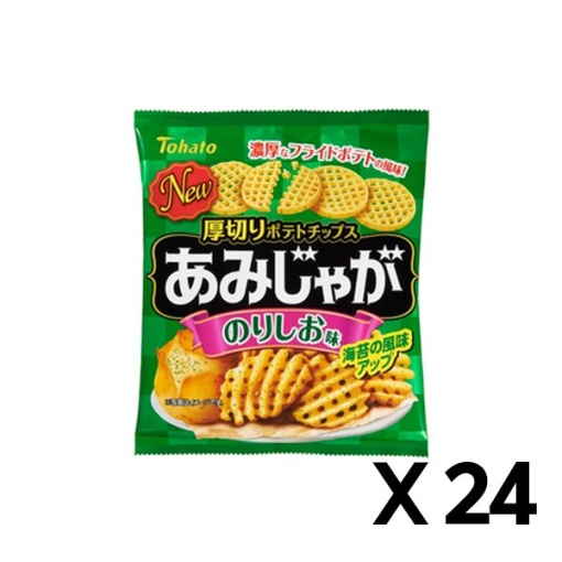 새우 감자 김 소금 맛 60g 24개 세트