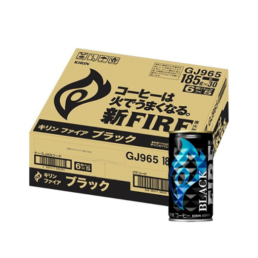 기린 파이어 블랙 185g 1케이스 30개입