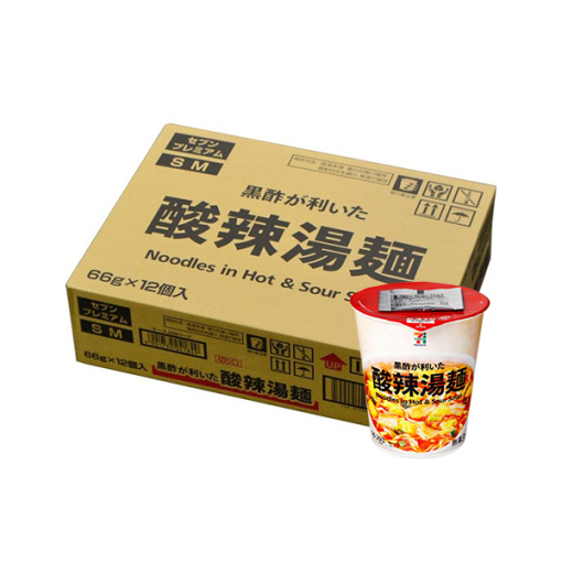 세븐 프리미엄산 라탄면 66g 1케이스 12개입