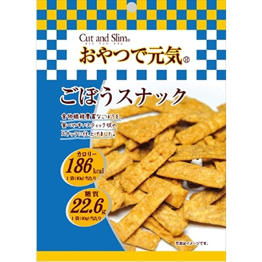 간식으로 건강한 우엉 스낵 40g