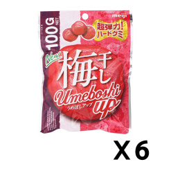 메이지 하드 구미 우메보시업 X 6세트