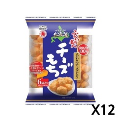 에치고제과 훈와리메이진 인절미 과자 홋카이도 치즈모찌 66g X 12세트