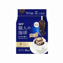 UCC 쇼쿠닝커피 원드립커피 부드러운 맛의 마일드 블렌드 16P