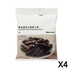 무인양품 초코 인 스낵 37g X 4세트
