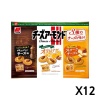 산코제과 3종류 치즈맛 치즈 아몬드(89g) X 12세트
