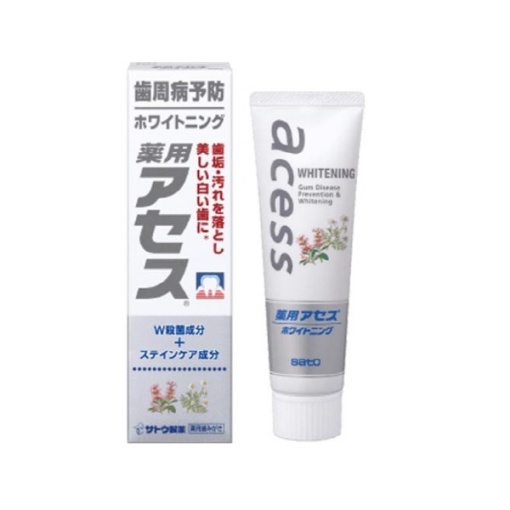 사토 아세스 화이트닝 약용 치약 90g　　　　　　　