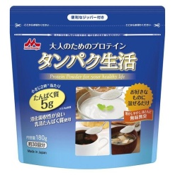 모리나가유업 단백질 파우더 단파쿠 세이카츠 파우치 180g