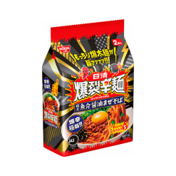 닛신 폭렬 매운맛 해산물 간장 마제소바 2식 112g