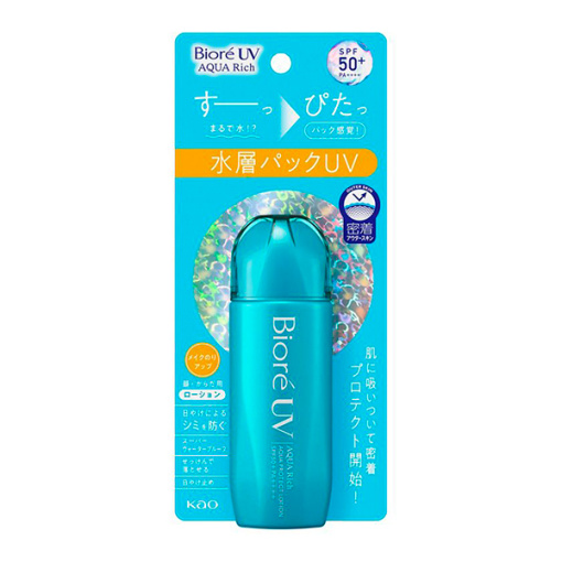 카오 비오레 UV 자외선 차단제 아쿠아 리치 프로텍트 로션타입 SPF50+ PA++++ 70ml