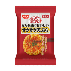 닛신 돈베이 맛있는 바삭바삭 텐푸라 2매입