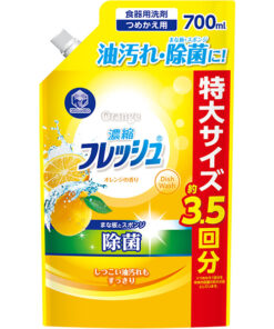 제일비누 키친클럽 농축 프레시 살균 오렌지 리필 700ml
