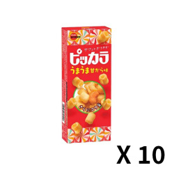 부르봉 핏카라 우마우마 맵단맵단 1개(51g) x 10개 세트