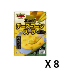 홋카이야마토 치즈콘 스프 1개(3봉입) 49.5g x 8개 세트