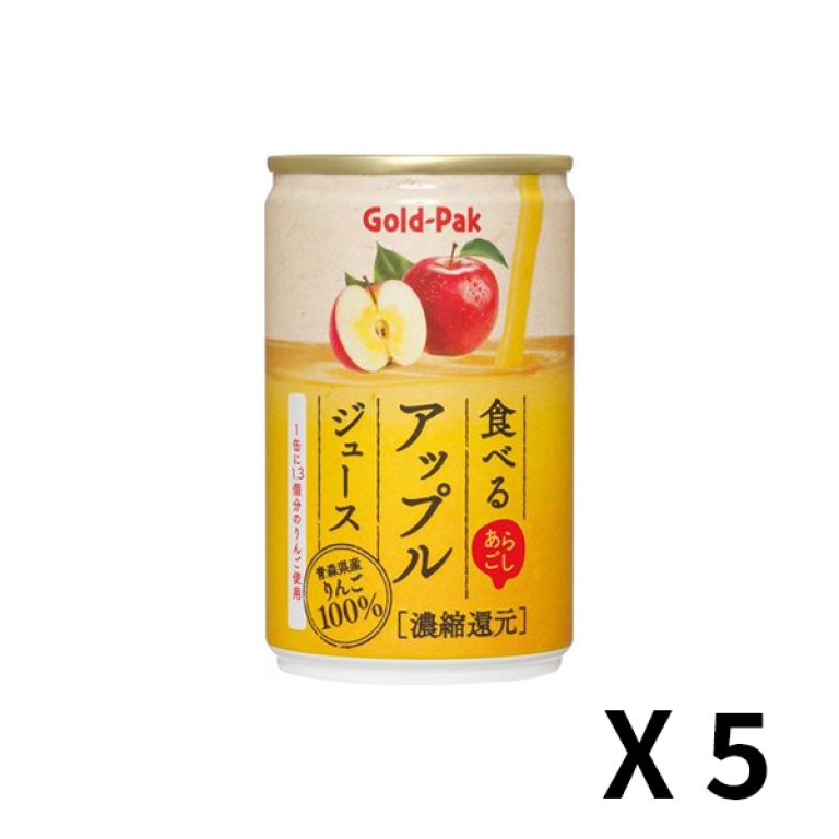 골드팩 먹는 애플주스 160g x 5개 세트
