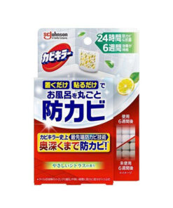 존슨 곰팡이 킬러 욕실에 놓기만 하면 곰팡이 방지 젤 교체용 부드러운 시트러스향 8ml