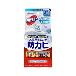존슨 곰팡이 킬러 욕실에 놓기만 하면 곰팡이 방지 젤 교체용 부드러운 플로랄향 8ml × 2개