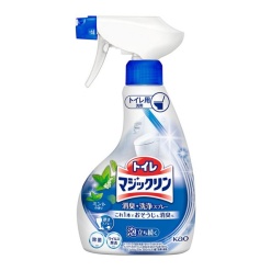 카오 화장실 매직클린 탈취 세정 스프레이 민트향 본체 350ml