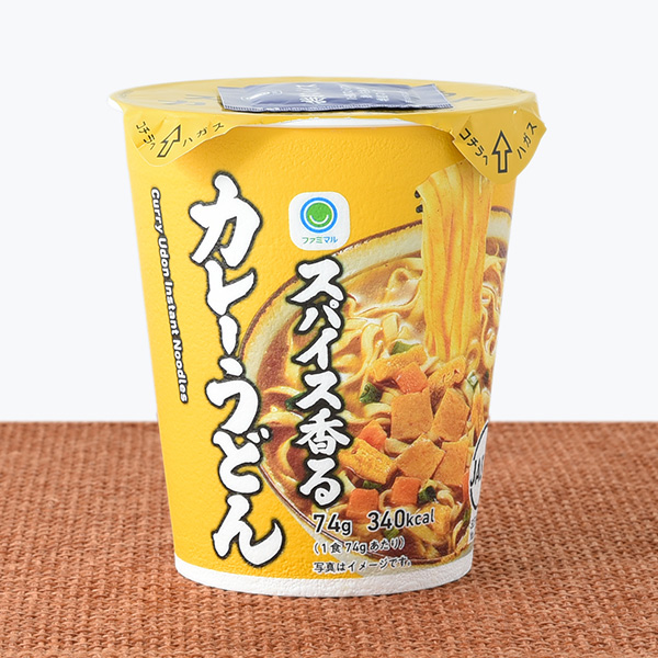 FamilyMart 패밀리마트 카레 우동컵 74g