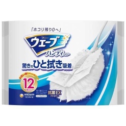 유니참 웨이브 핸디 와이퍼 교체시트 12매입