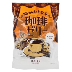 칼디 쇼와 복고풍 커피 젤리 170g