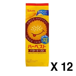 토하토 하베스트 버터토스트 1봉(88g) x 12개