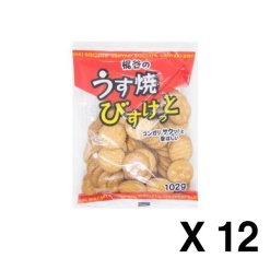 NS15 얇은 구이 비스킷 102g12개 세트