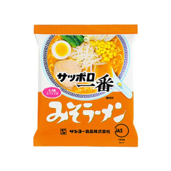 산요식품 삿포로 이치방 미소된장 라멘 100g