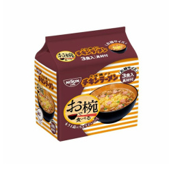 닛신 그릇으로 먹는 치킨 라멘 3인분팩 93g