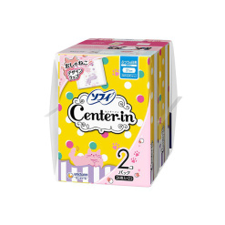 센터 인 컴팩트 후와후와 타입 소형 날개없음 21cm (24매입x2개)